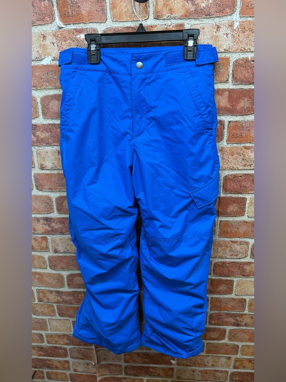 Columbia Royal Blue kid’s outgrown internal sleeve system Cargo Snow Pants